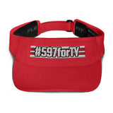 #597forTY Visor