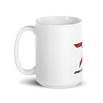 MBA Utah Stars White glossy mug