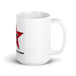 MBA Utah Stars White glossy mug