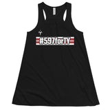 #597forTY Women's Flowy Racerback Tank