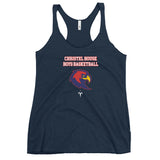 Christel House Boy's Basketball Women's Racerback Tank