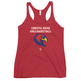 Christel House Girl's Basketball Women's Racerback Tank